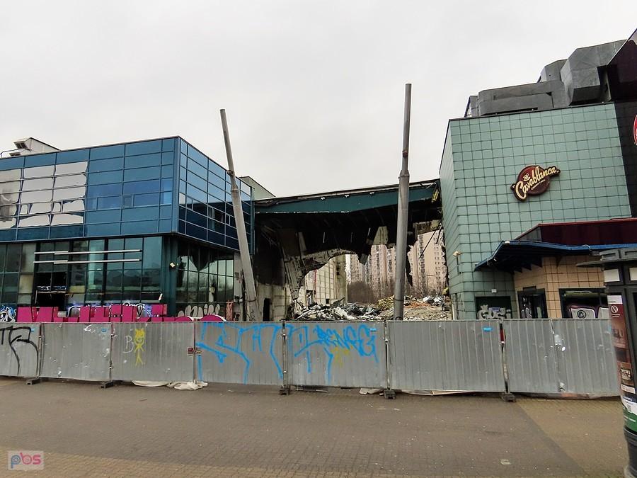 Trwa rozbiórka ursynowskiego Multikina
