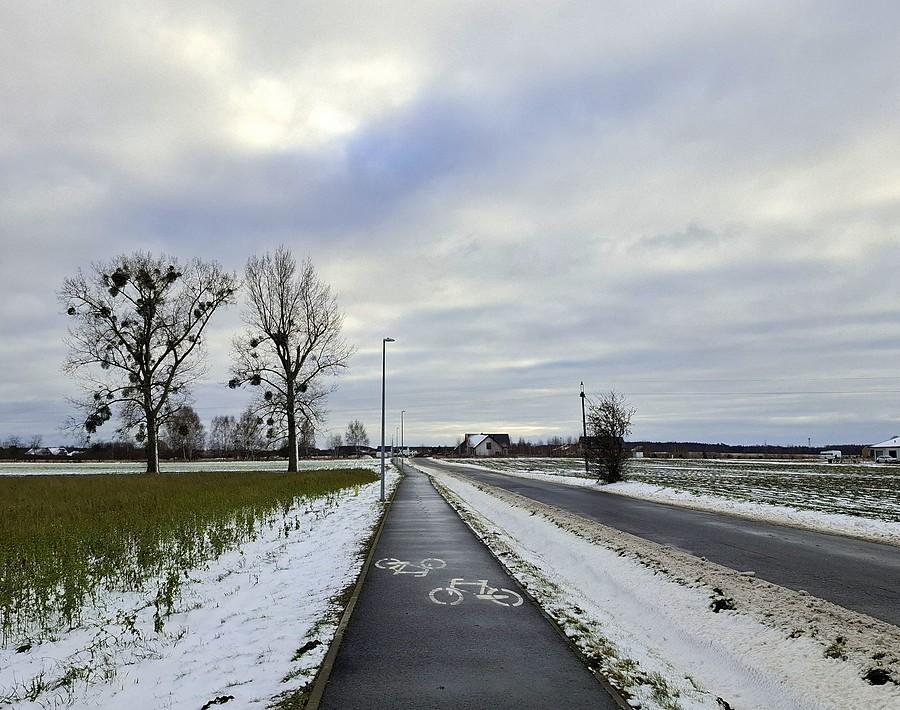 DDR-ka Lusówko - Sierosław ładnie ogarnięta