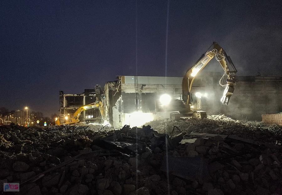 Nocne rozkładanie ursynowskiego Multikina