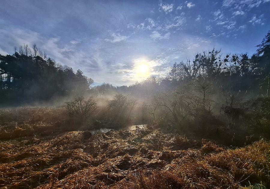 Słońce nad rozlewiskami