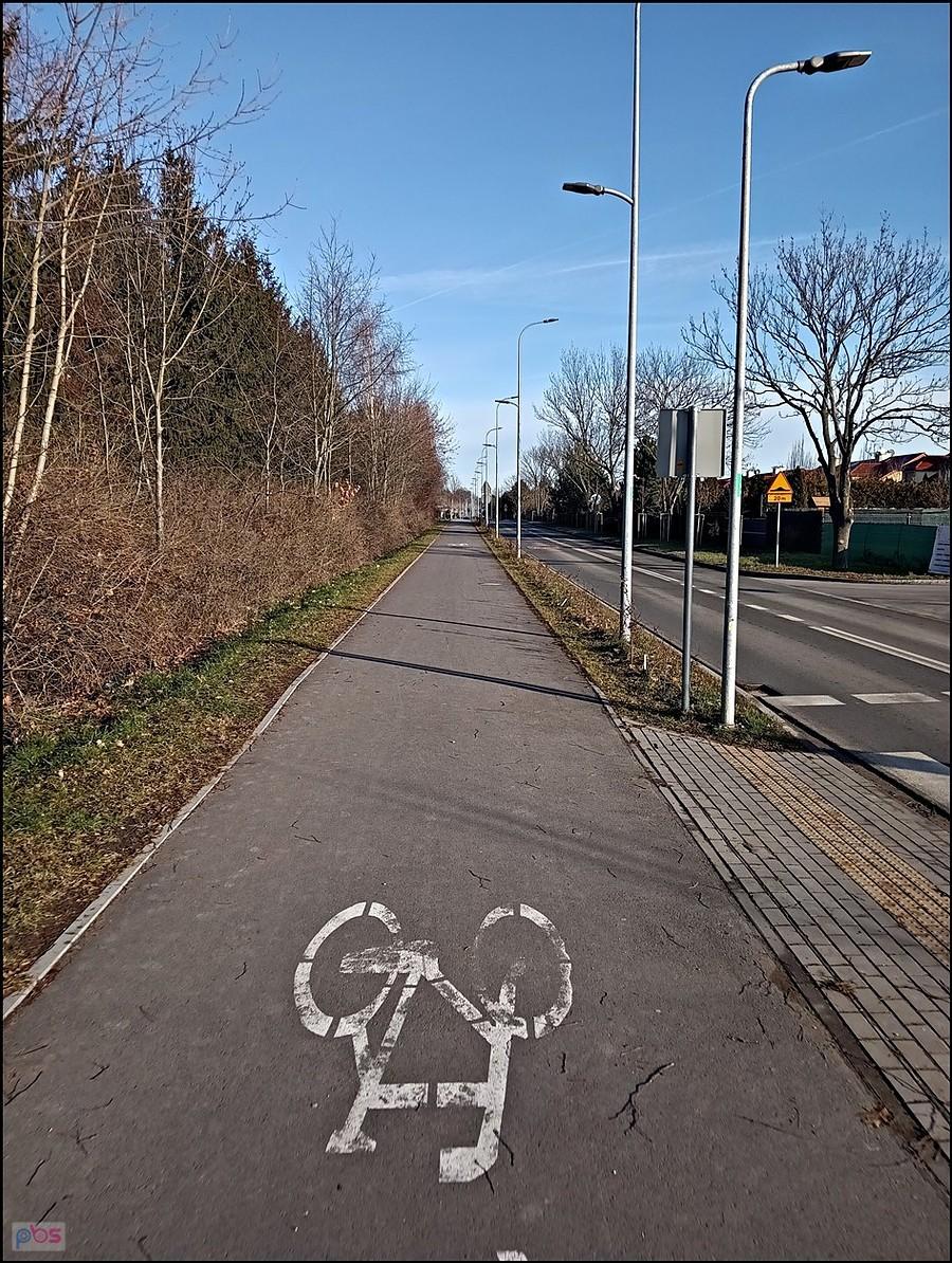 Ścieżka rowerowa w Wysokiej