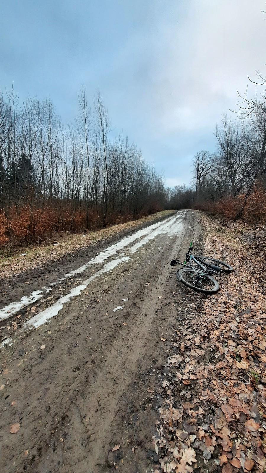 Było błoto, był i śnieg.