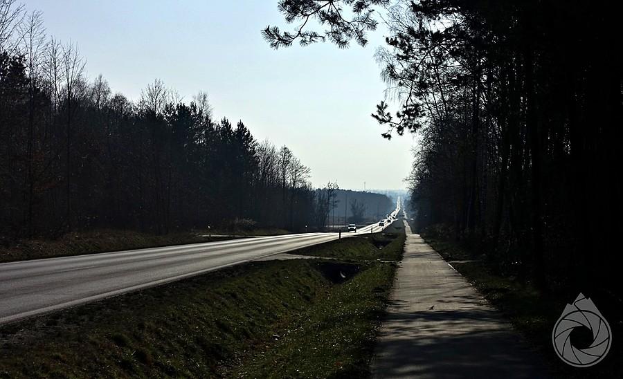 ddr wzdłuż dw na Lubelszczyźnie