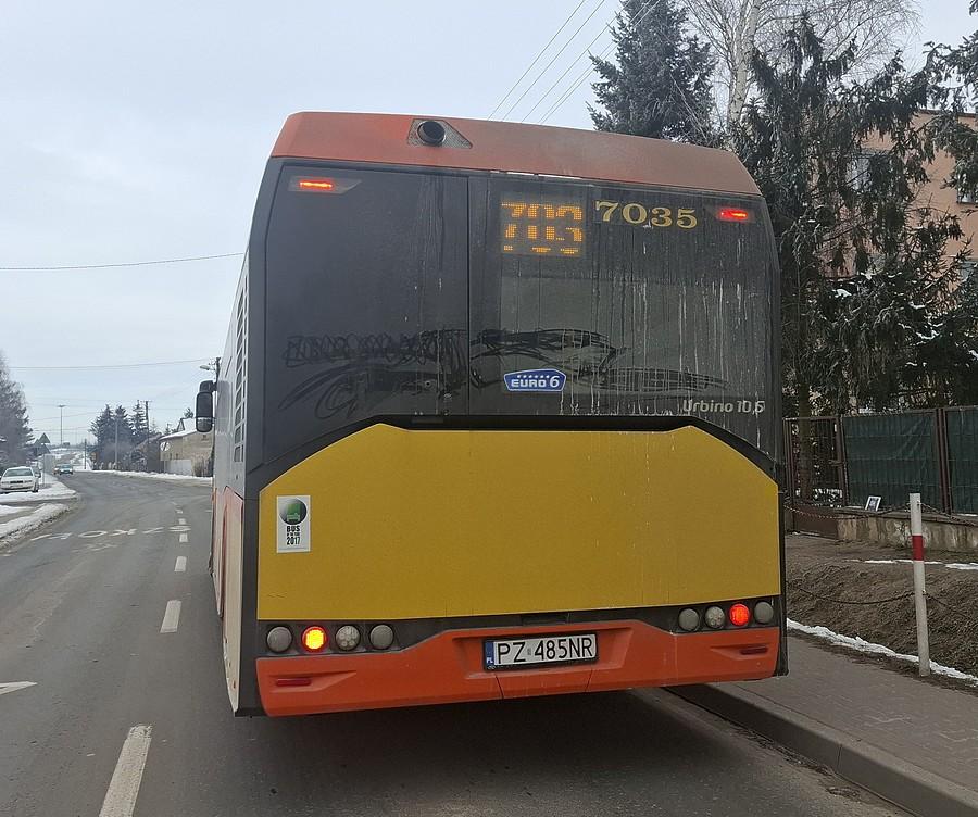 Kierowcę tego autobusu zgłosiłem - prawie mnie skasował