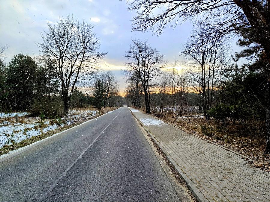 Ekstremalna śnieżyca przed Skrajnicą ;)