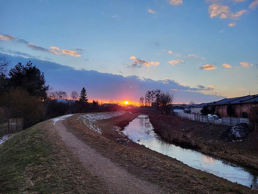 Zachód nad Wartą