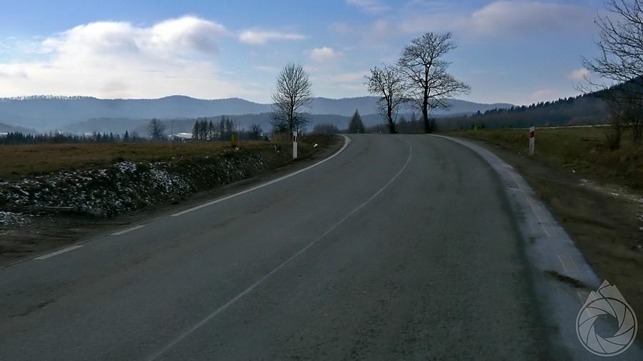 już już widać pas garbu Pogórza Dynowskiego