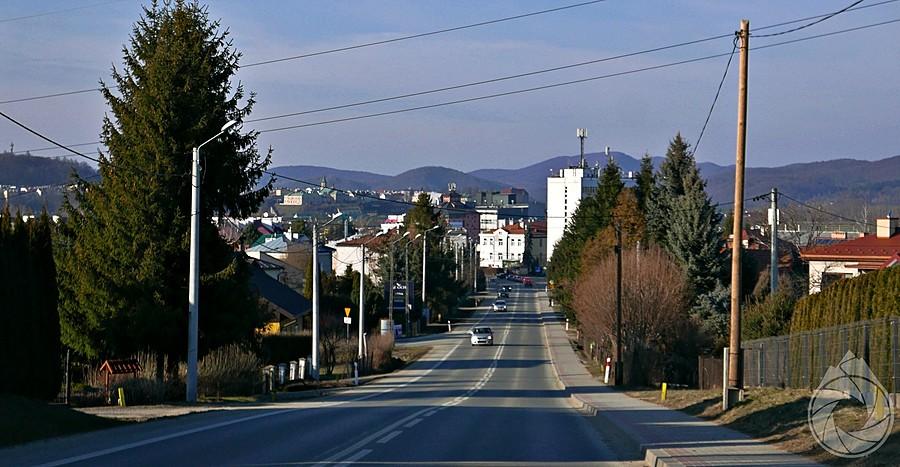 wjazd w Sanok