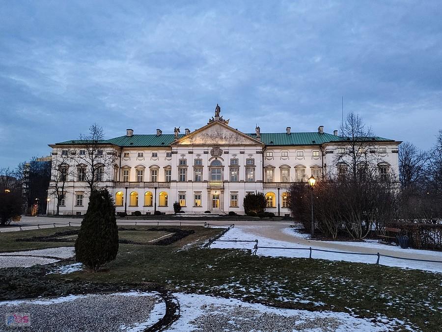 Pałac Krasińskich od stronu ogrodu