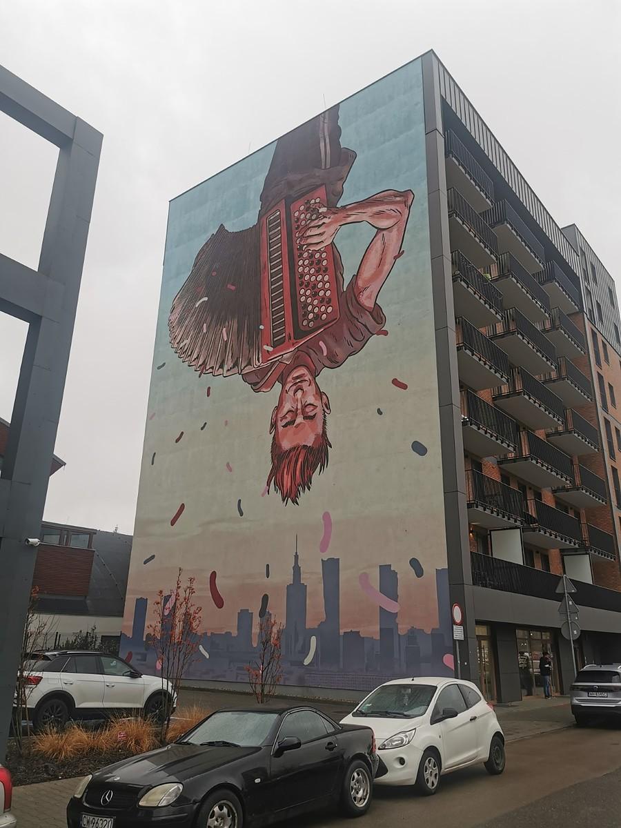Mural Akordeonista