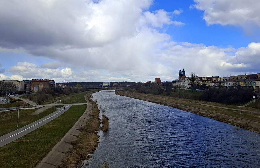 Widok na północ Warty