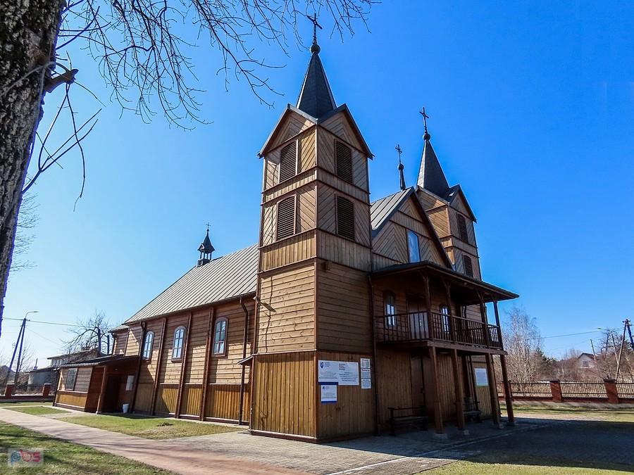 Sobolewski kościół od wschodniej strony