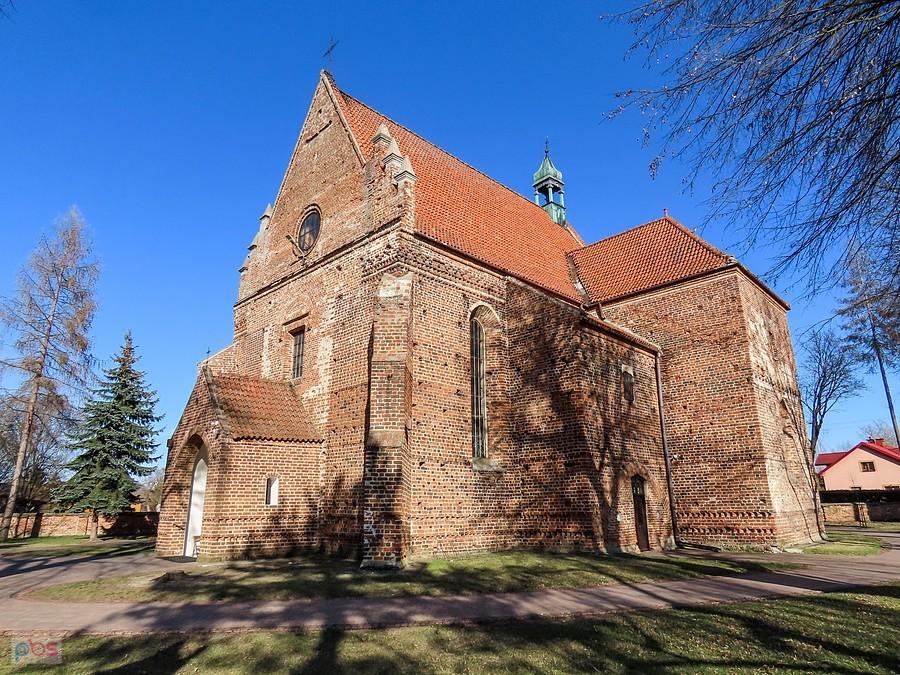 Stężyca - widok kościoła św. Marcina od strony płd.