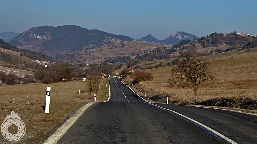 z podjazdu na Strananske sedlo