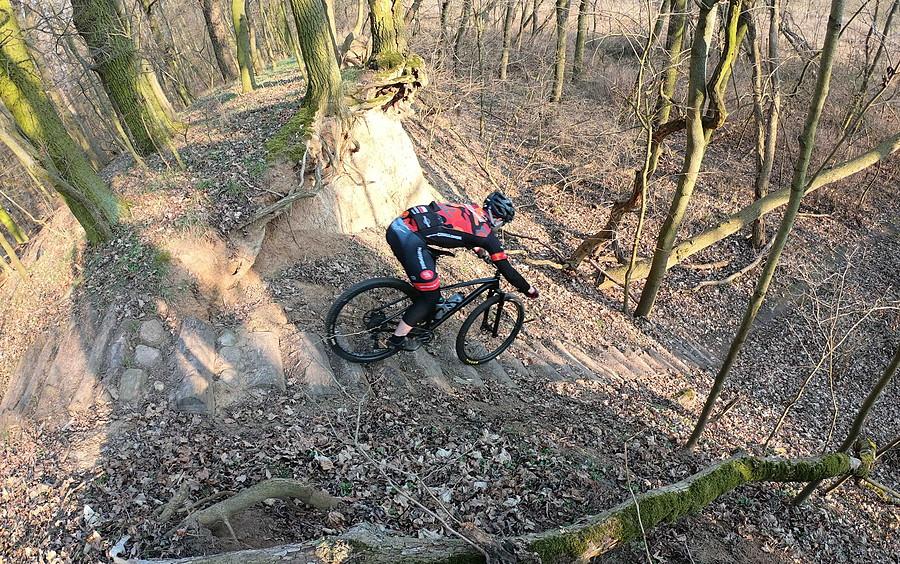 Trening techniki zjazdowej - dla mnie to stara szkoła MTB