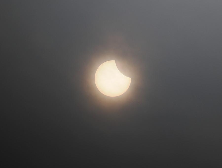 Częściowe zaćmienie słońca