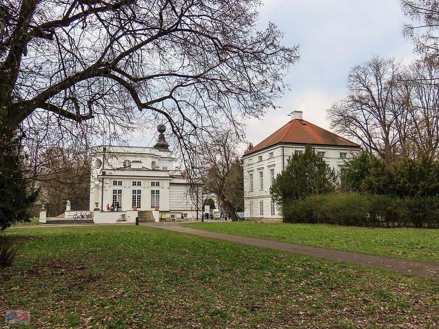 Pałac w Jabłonnie od strony płd.
