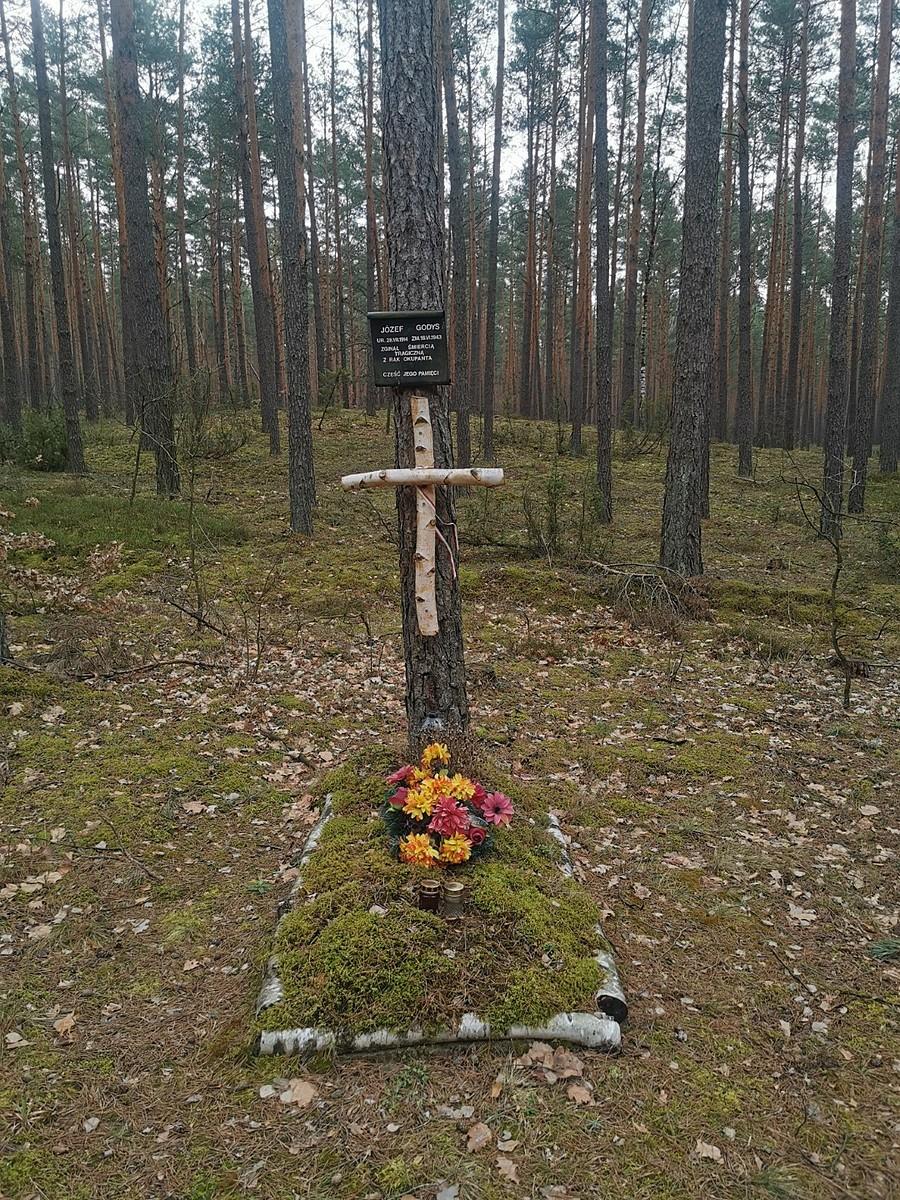Józef Godys zginął śmiercią tragiczną z rąk okupanta