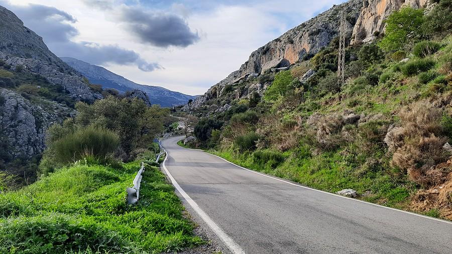 Może i jest ciężko, ale jak pięknie. Andaluzja.