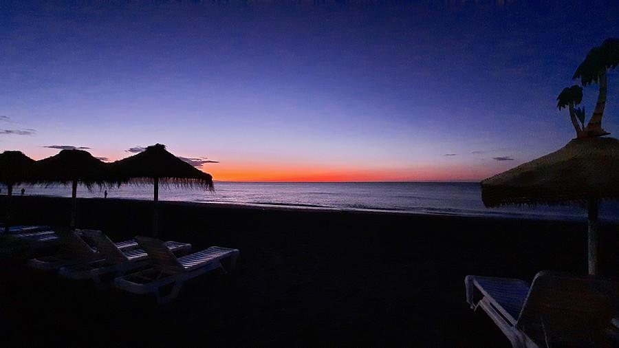 Poranek na Costa del Sol.