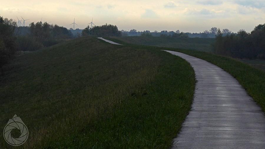 ścieżka wałami Wisły