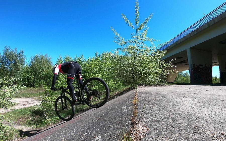 Miejskie i przymostowe MTB-owanie (Most Przemysła I)