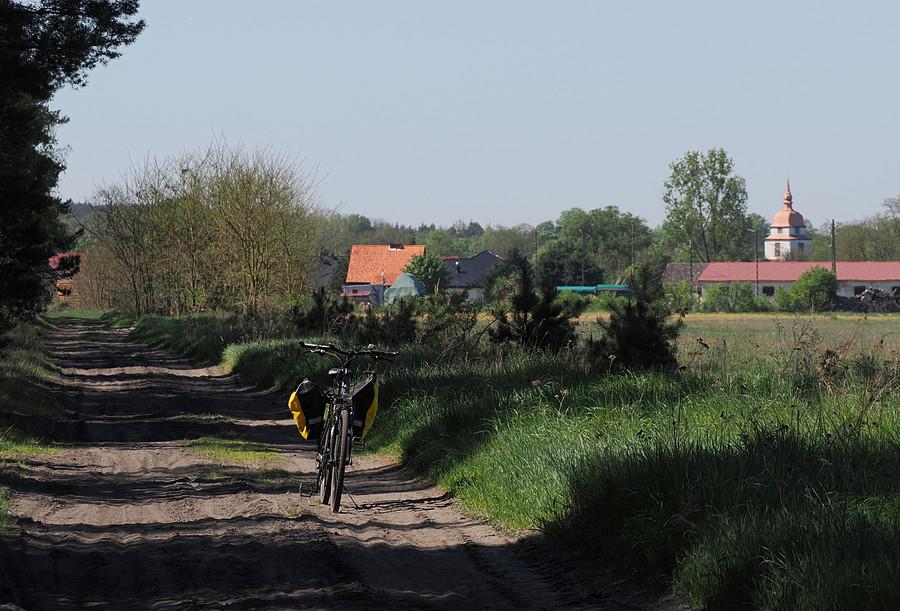 Szlak dudka, zapiaszczony odcinek z Czarnowa do Słońska