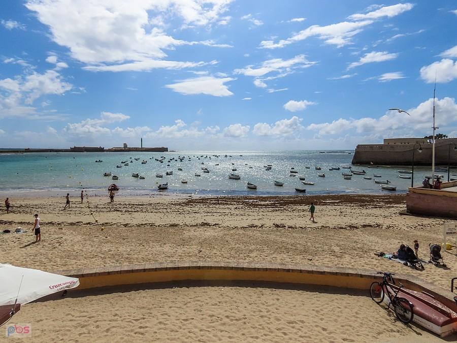 Kadyks - plaża La Caleta