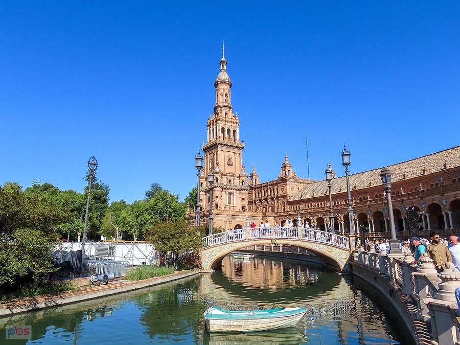 Plaza de España - Most Królestwa d'Aragón