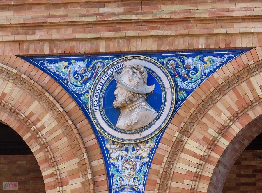 Plaza de España - krwawy konkwistador