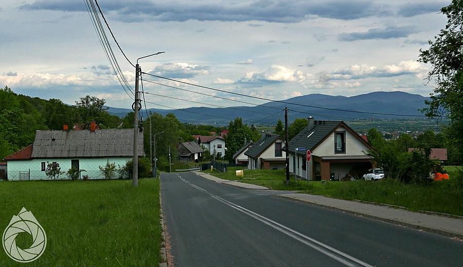 zjazd z Łodygowic na Żywiec