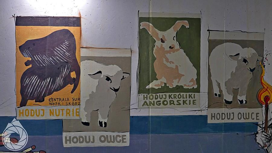Plakaty z hodowlą zwierząt