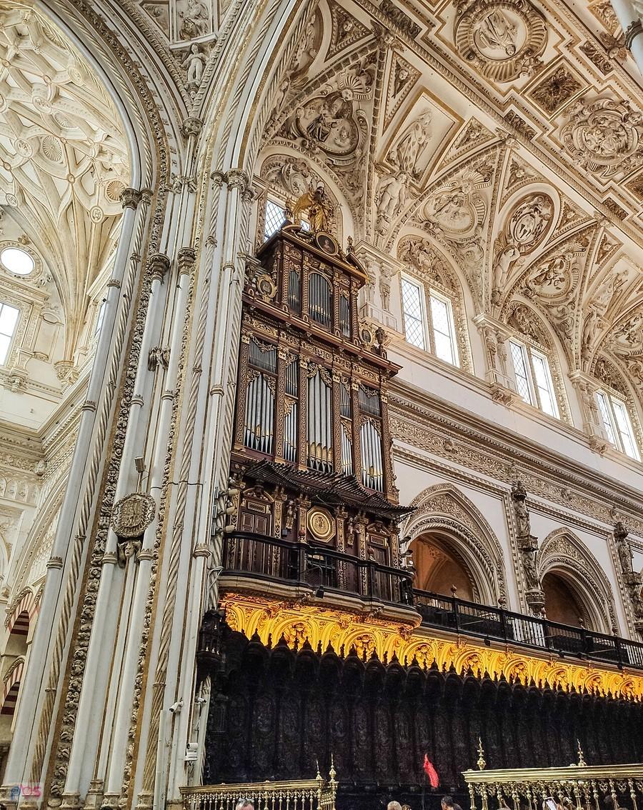 Kordoba Mezquita - organy chóru