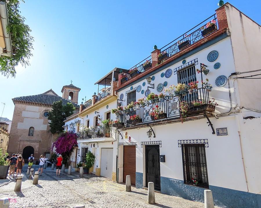 Grenada, Albaicin - Plaza San Bartolome