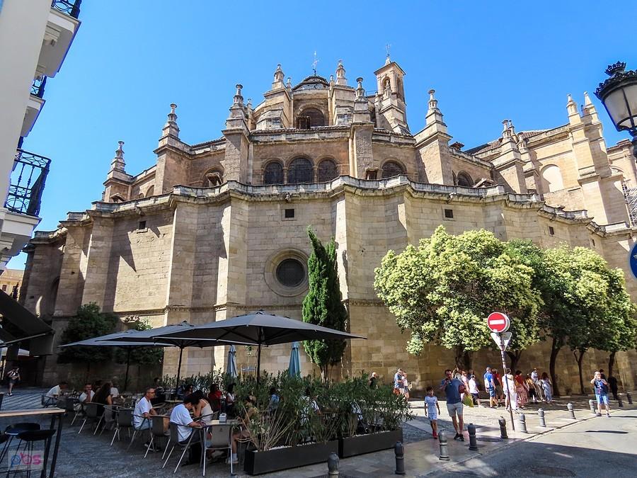 Katedra w Grenadzie od strony Placeta Diego de Siloé