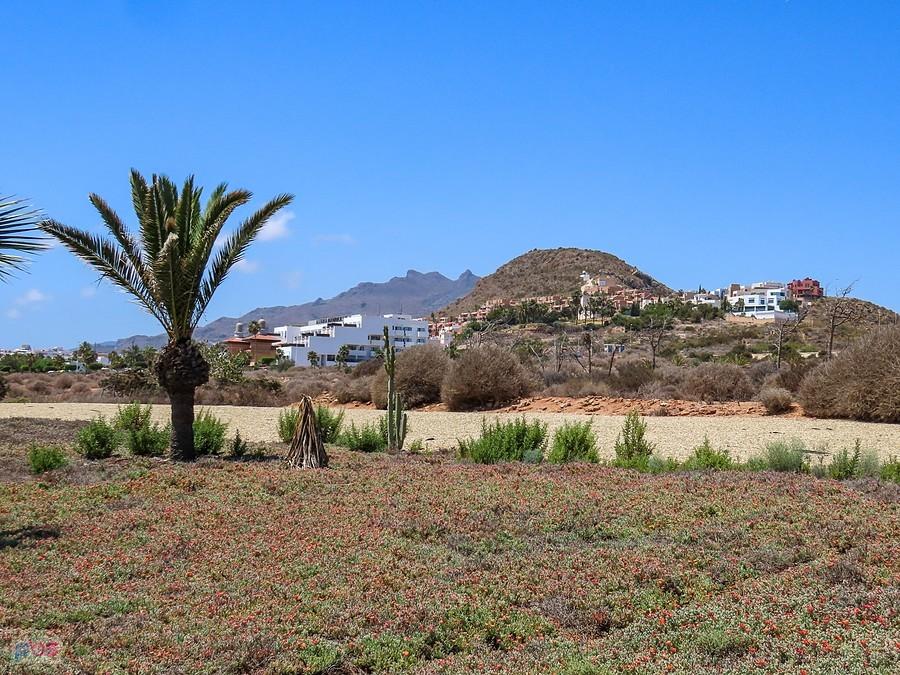 Widok na Mojacar z drogi do Garrucha