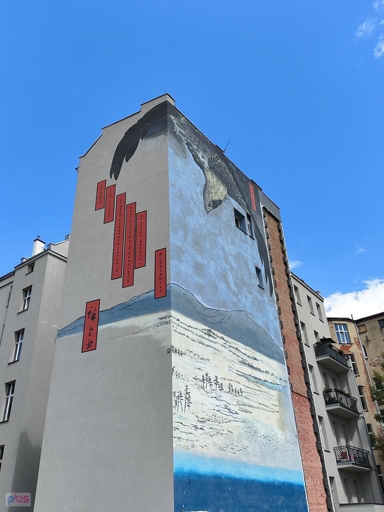 śliczny mural