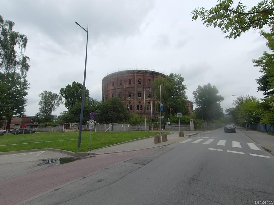 Zbiornik gazu na Woli