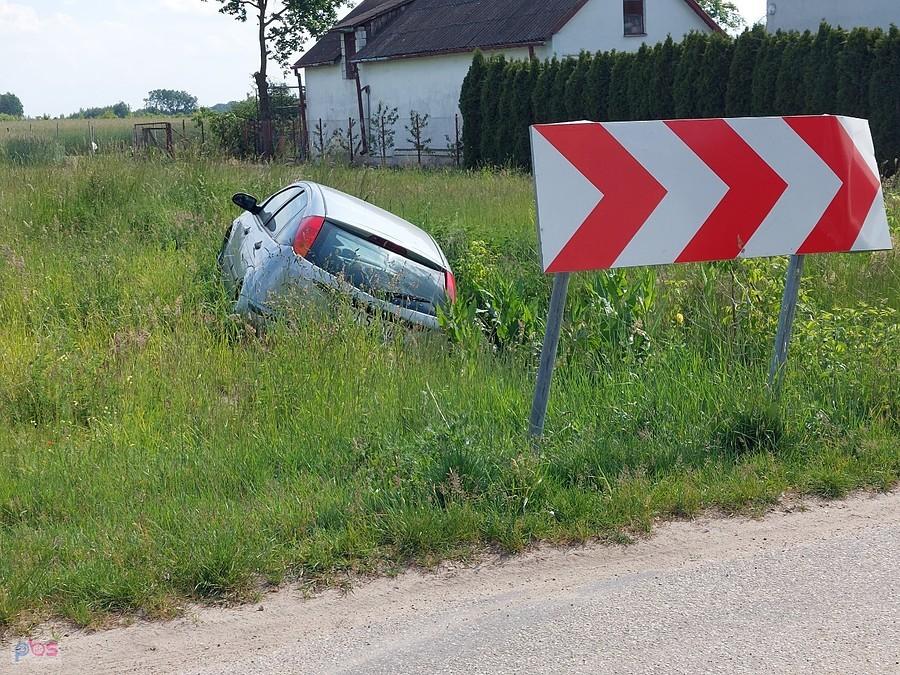 Nie zmieścił się w zakręcie