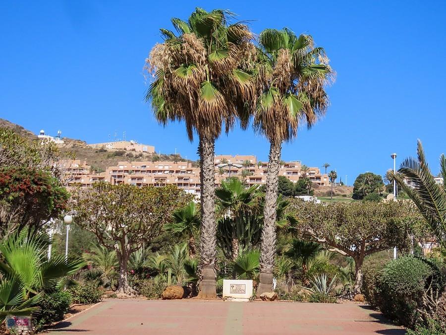 Park w kurorcie Mojacar