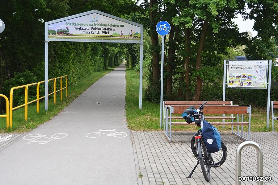 Większyce - Ścieżka Rowerowa "Szlakiem Kolejowym"