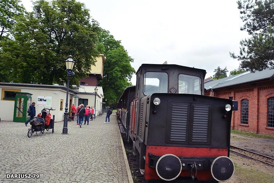 Zabytkowa Stacja Kolei Wąskotorowej w Rudach