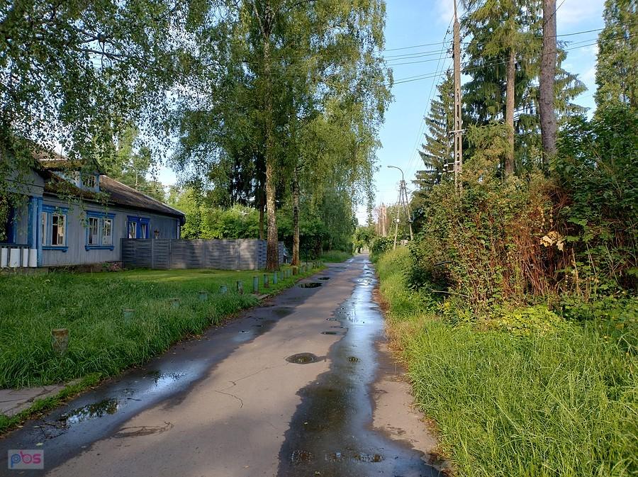 Na Przyjaźni po nocnym deszczu
