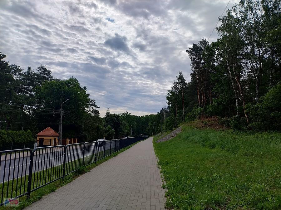 Ddr/chodnik na styku Hornówka i Izabelina