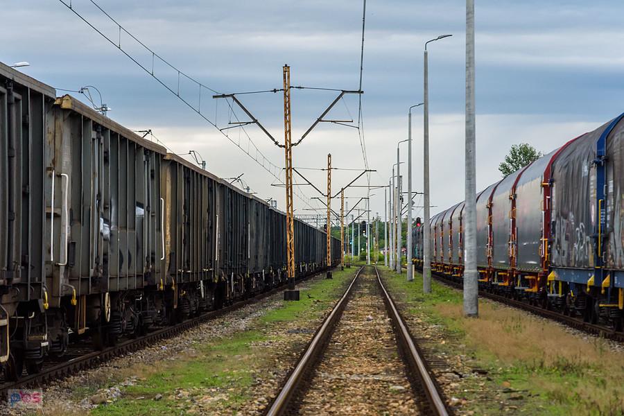 Częstochowa Stradom z pokładu drezyny