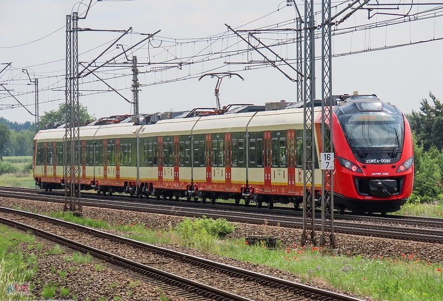 SKM-ka pojechała do Piaseczna