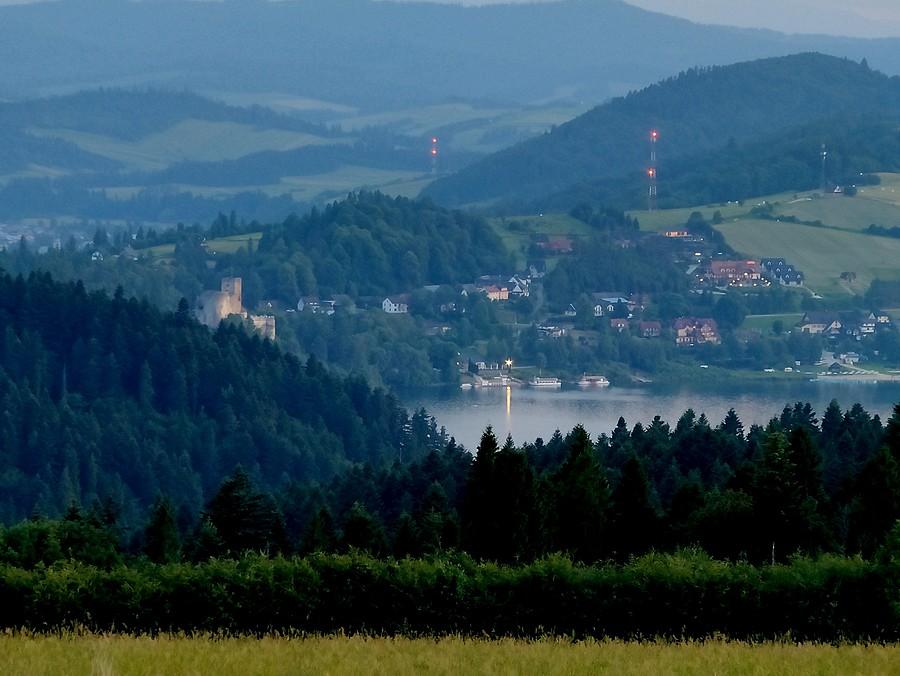 Zamek Dunajec w Niedzicy.
