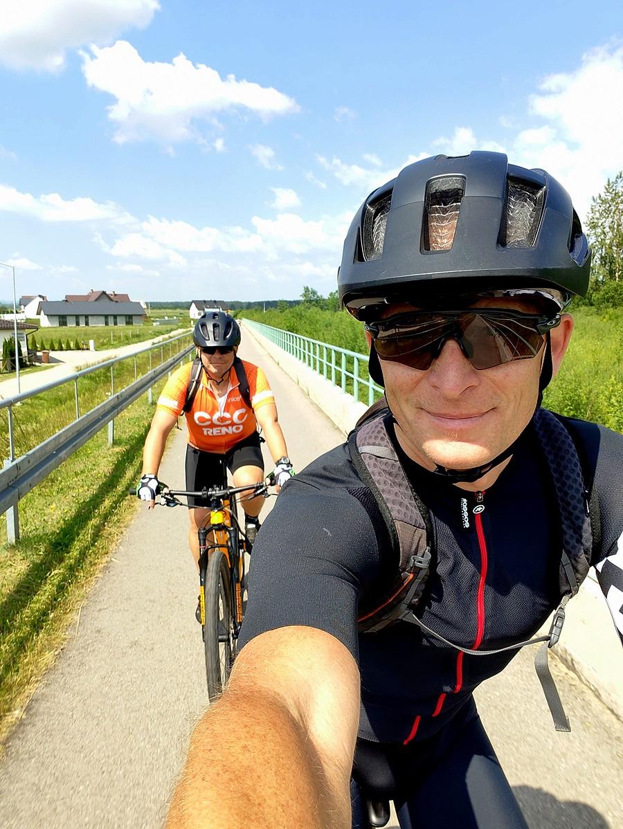 Selfie na Velo Czorsztyn.