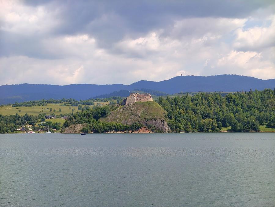 Zamek w Czorsztynie.