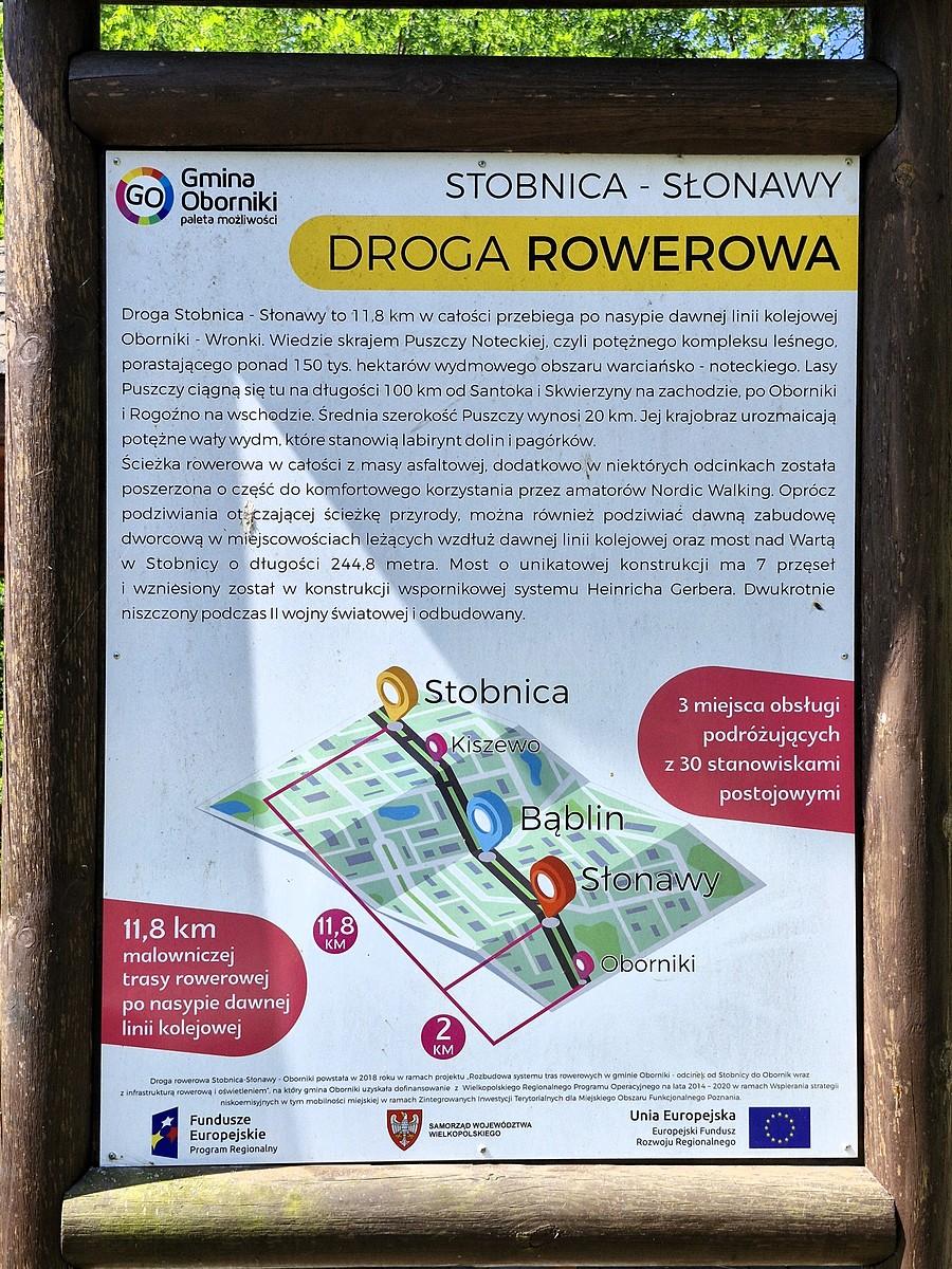 Trasa rowerowa Słonawy - Stobnica